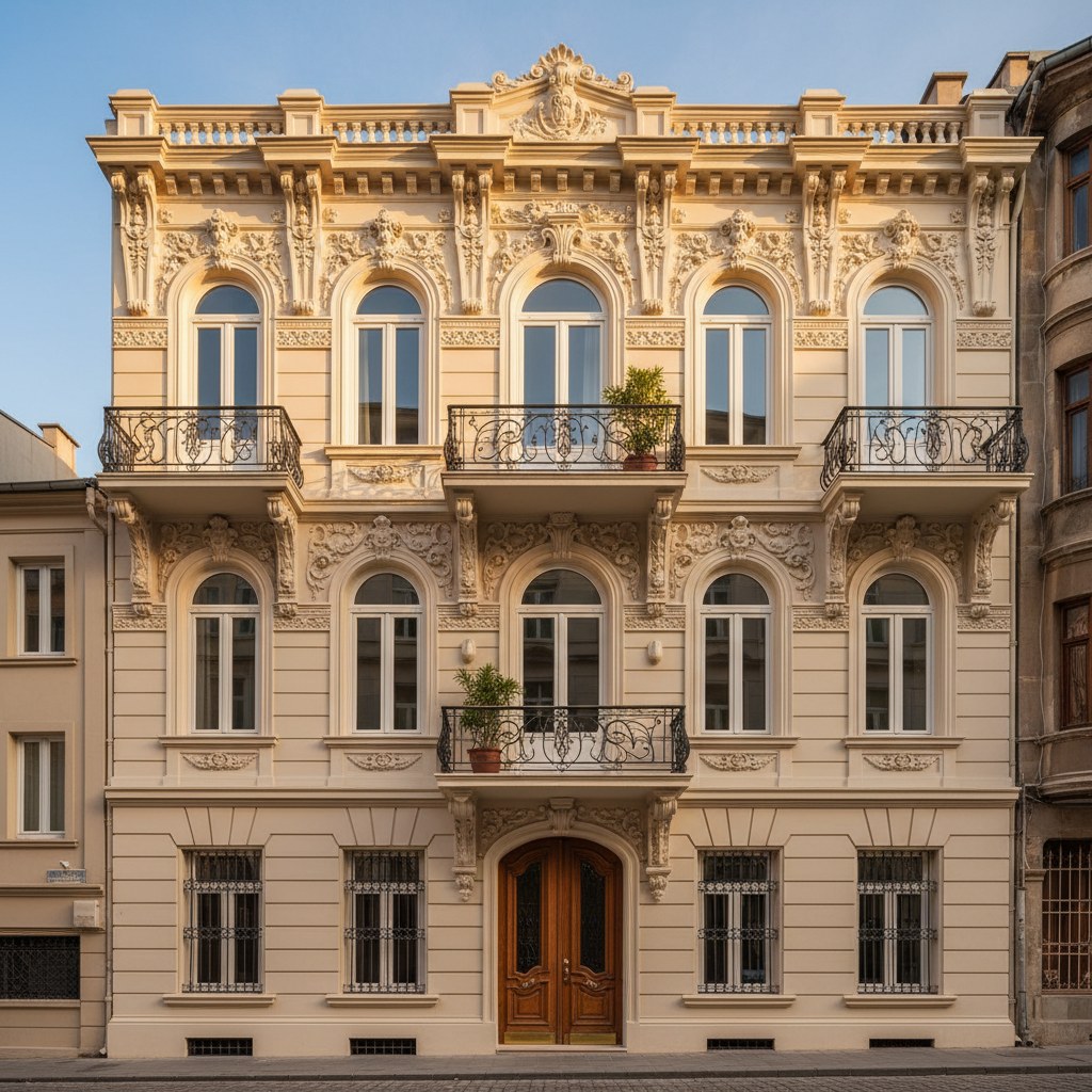 Beyoğlu Konak Cephesi — restorasyon sonrası