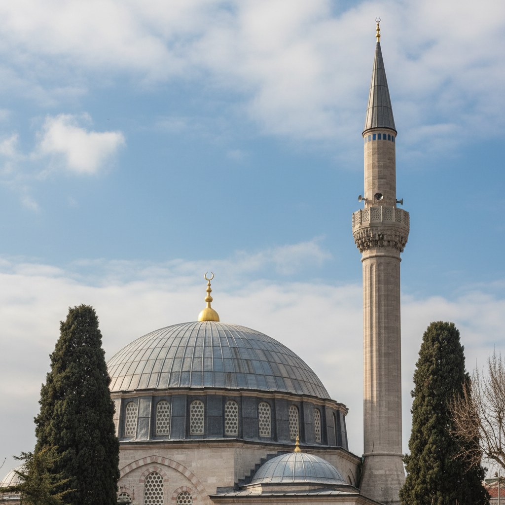 Üsküdar Cami Kubbesi — restorasyon sonrası